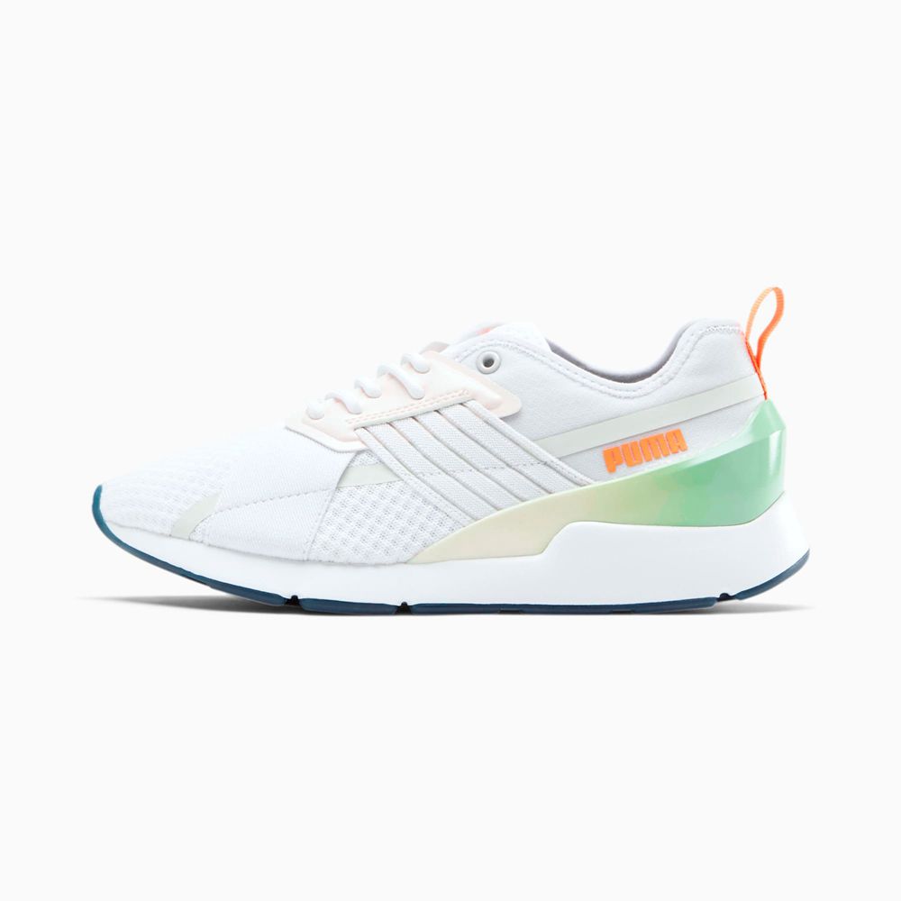 Puma Muse X-2 Clear Női Sportcipő - Fehér/Rózsaszín ( Hungary - CFOSZ4968 )